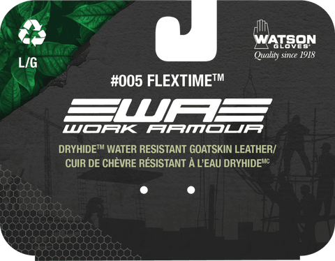 Watson 005 Flextime Dryhide™ Goatskin Leather Work Gloves