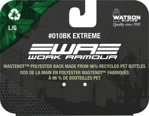 Watson 010BK Extreme Camo Impact Protection Work Gloves