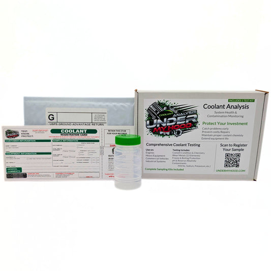 Coolant Analysis Test Kit w/ Return Postage