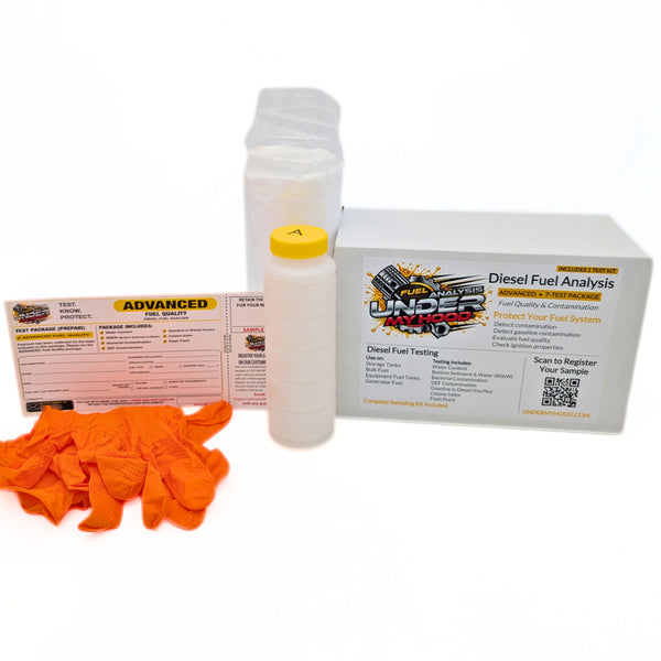 Diesel Fuel Analysis – ADVANCED Package w/ Return Postage