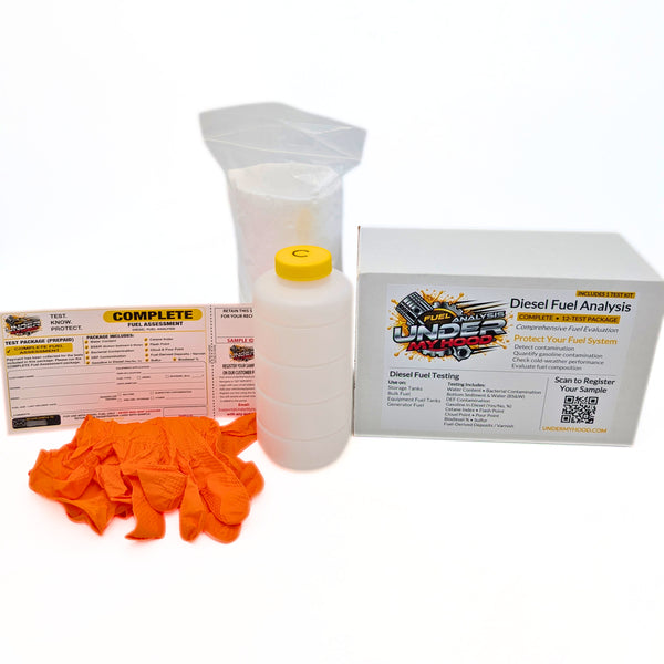 Diesel Fuel Analysis – COMPLETE Package w/ Return Postage