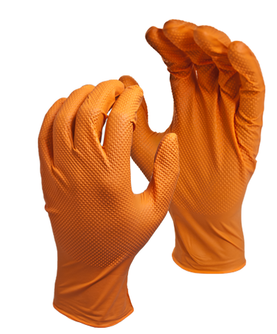 Green Monkey 6 mil Nitrile Disposable Gloves - Full Case (10) Boxes of 50 Gloves
