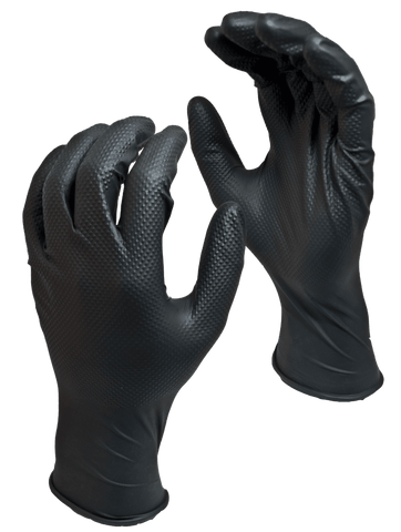 Green Monkey 8 mil Nitrile Disposable Gloves - Full Case (10) Boxes of 50 Gloves