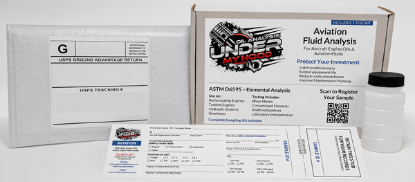 AVIATION Fluid Analysis Test Kit (includes return postage)